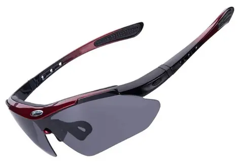 Rockbros 10141 Photochrome Radbrille Rot / UV400