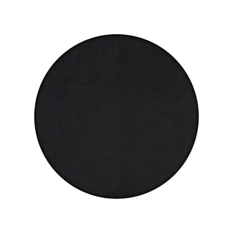 Guzzini Platzset aus Stoff, schwarz / Platzset / Durchmesser 38 cm / Polyurethan