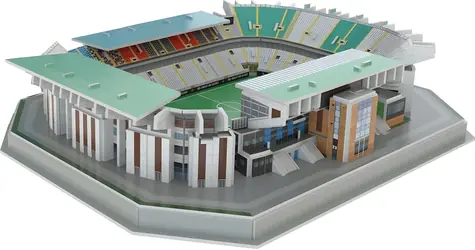 STADION 3D REPLICA Puzzle Jan Breydel Stadium - Brügge / 144 Teile / 31 x 23 x 7 cm