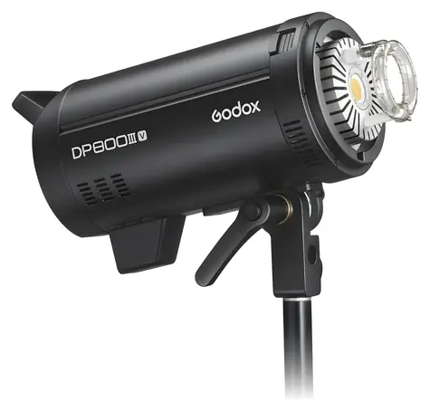 Godox DP800III-V / Studioblitz / 800 Ws / Bowens / Godox X 2,4 GHz / 30 W LED