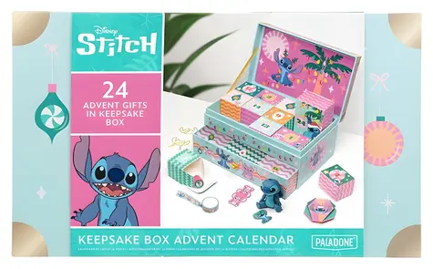 PALADONE Adventskalender Stitch Erinnerungsstücke / Disney / 24 Geschenke