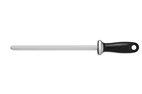 Wüsthof Keramik-Wetzstahl rund 26 cm / Messerschärfestahl / Körnung J3000 / Kunststoffgriff