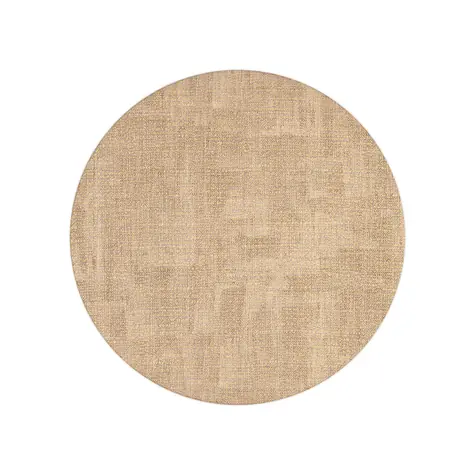 Guzzini Platzset aus Stoff, goldfarben / Platzset /  38 cm / Polyurethan