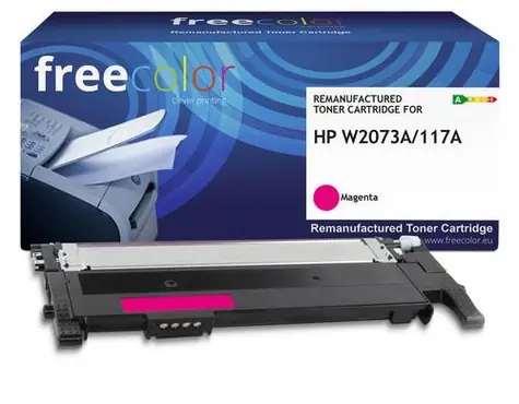 FreeColor W2073A lila / Toner / Alternative zu HP 117A / Color Laser 150, MFP 178/179 / 700 Seiten