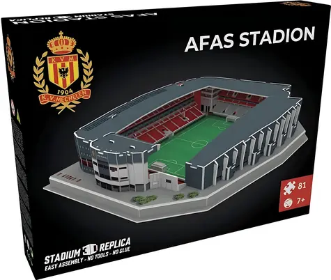 STADION 3D REPLICA 3D-Puzzle AFAS Stadion - KV Mechelen / 81 Teile / 32,4 x 27,8 x 7,3 cm