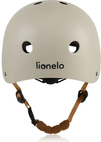 Lionelo Helm Beige Sand / Verstellbare Größe 50-56 cm / ABS/EPS-Schale / BRADY