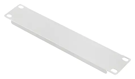 Lanberg Abdeckplatte 10" grau / Abdeckplatte / 1 HE