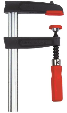 Bessey TPN20B6BE rot-schwarz / Schraubzwinge / Sphäroguss / 200 x 60 mm / Klemmkraft 5500 N
