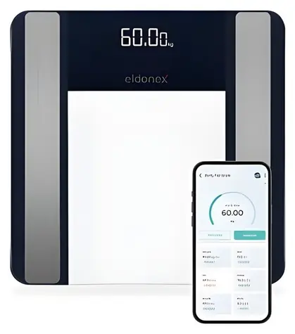 Eldonex BodyFit Pro schwarz / Personenwaage / Digital