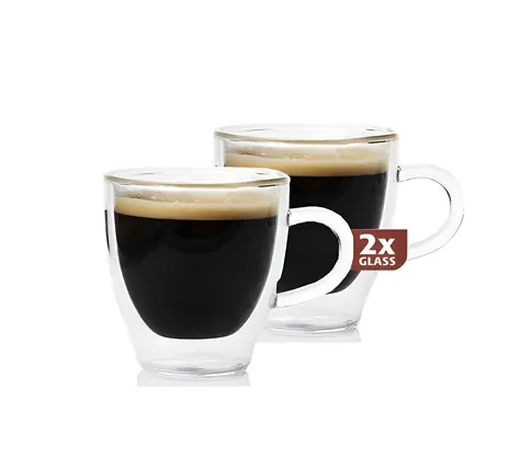 Maxxo Ristretto / Thermoglas / 80 ml / 2 Stk