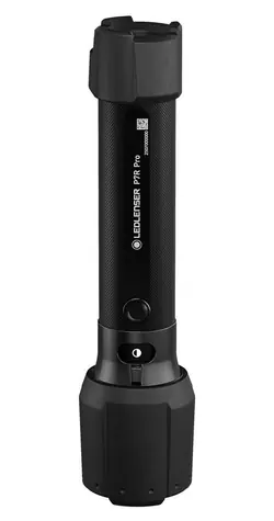 Ledlenser P7R Pro schwarz / Taschenlampe / 2000 lm / Reichweite 320 m / IP68 / Li- ION 21700