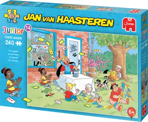 JUMBO Puzzle JvH Junior 14: Zauberer / 240 Teile / ab 6 Jahren