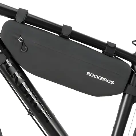 Rockbros AS-043 schwarz / Fahrradtasche / Klettverschluss / 3 l