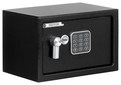Yale YSV/200/DB2 schwarzer Trezor / freistehend / 8,6 l / Zahlenschloss