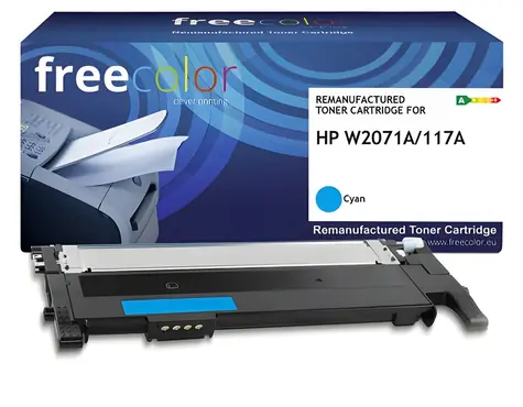 FreeColor Toner Cyan / Ersatz für HP 117A (W2071A) / 700 Seiten / Color Laser 150, MFP 178/179