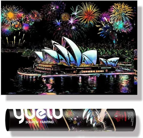 Norimpex Rubbelbild Sydney Opera House / 75x52 cm