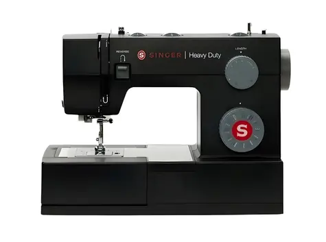 Singer Heavy Duty 4432, schwarz/grau / Nähmaschine / 110 Stiche / Metallrahmen