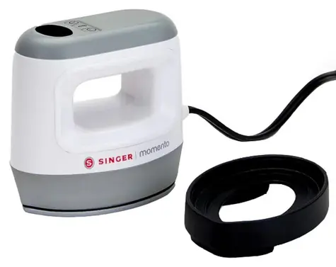 Singer Momento Mini Press weiß-grau / Bügelpresse / 2 Heizstufen / Temperaturregelung