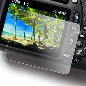 EasyCover Schutzglas für Canon 70D/80D/90D/77D/6D2 / Displayschutzfolie / Für Canon