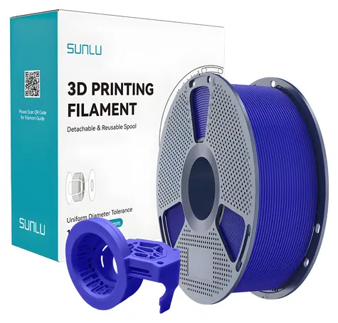 Sunlu PETG High-Speed Filament, mattblau, für 3D-Drucker, PETG, 1 kg