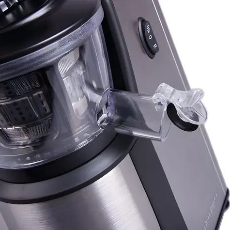 Eldom PJ400 silber / Zentrifugalentsafter / 400 W / 80 U/min / 1-Liter-Behälter