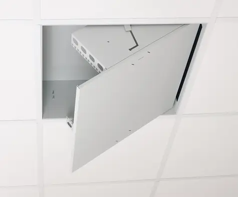 Triton GridBox DGX-04-C66-CXX-A1 / Deckenmontage / 19" / 4 HE / Tragfähigkeit 30 kg / IP30
