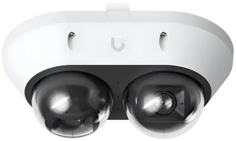 Ubiquiti UniFi AI Multi Sensor 2 W weiß / Außenkamera / 2x 8 MP / KI-Erkennung / 2,33-facher Zoom / IP66 IK10 / PoE+