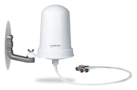Lancom AirLancer ON-Q360ag / Antenne / Rundstrahlantenne für den Außenbereich / 2,4 und 5 GHz / Gewinn 4 dBi / 360°