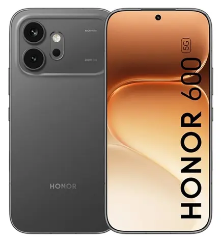 Honor 600 8/256GB Schwarz / Smartphone / 6,57" AMOLED / Snapdragon 7 Gen 4 / 256 GB / Android 16