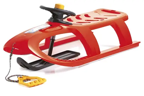 Prosperplast BULLET CONTROL rot / Schlitten / Kunststoff, Metall / 40 × 45 cm