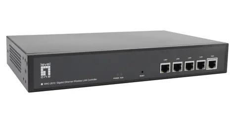 LevelOne WAC-2010 / WLAN-Controller / bis zu 128 Zugangspunkte / Gigabit-LAN / Firewall