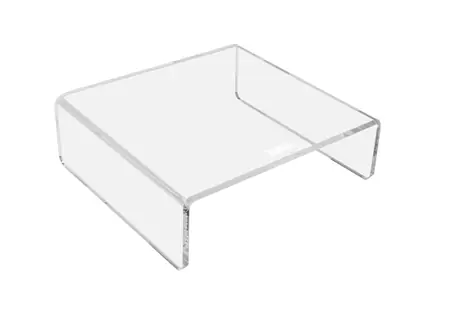 DESQ Acryl-Monitorständer / Monitorständer / für All-in-One-PCs / Tragkraft 15 kg