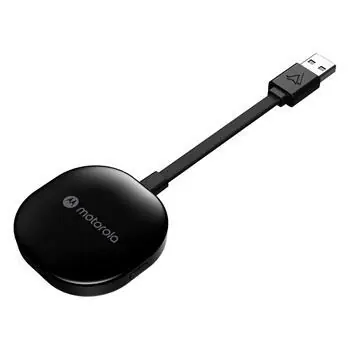 Motorola MA1 schwarz / Kabelloser Android Auto Adapter / USB-A / Bluetooth