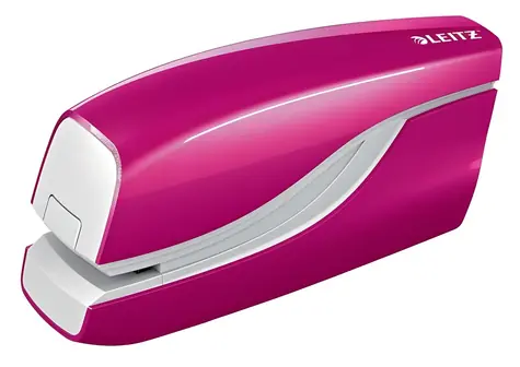 Leitz NeXXt Wow 5566 Metallic-Pink / Elektrischer Hefter / Kapazität: 10 Blatt / Akkubetrieben