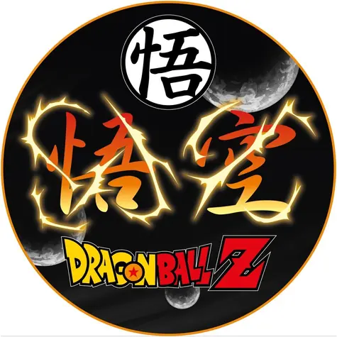 SuperDrive Dragon Ball Z / Schutzmatte für Gaming-Stühle / Durchmesser 100 cm