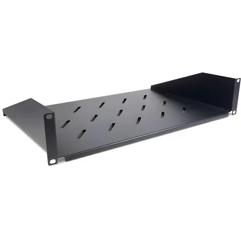 Inter-tech SW-2U-300 schwarz / Regal / 19" / 2U / 480x300 mm