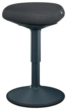 Leitz Ergo dunkelgrau / Balancestuhl / Höhenverstellbar 47-64 cm / Belastbarkeit 110 kg