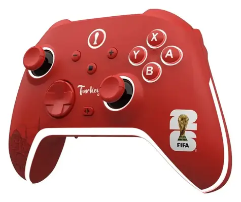 Dragonshock Controller AURORA+ FIFA WM 26 Türkei mehrfarbig / Gamepad / PC / Android / iOS / Bluetooth
