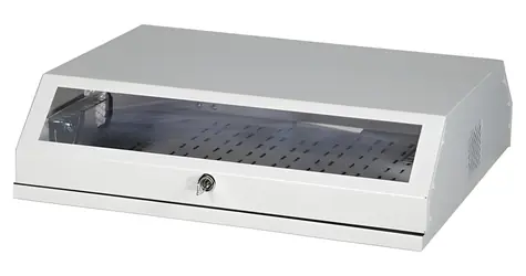 EFB 691703V grau / Wandschrank 19" / 8 HE / max. 30 kg / IP20
