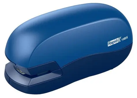 Rapid Fixativ 10BX blau / Elektrischer Hefter / 10 Blatt / Drähte 24/6, 26/6