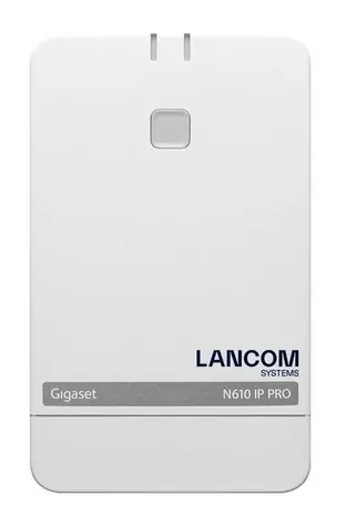 Lancom DECT N610 IP weiß / DECT-Basisstation / PoE / bis zu 8 Mobilteile / HD-Sprachqualität