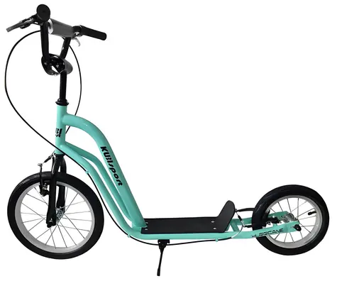 KUBIsport Hurricane Türkis / Scooter / 16/12" Luftreifen