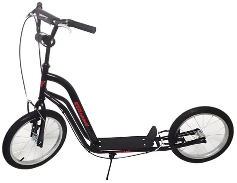 KUBIsport Tornado schwarz / Scooter / 16/16" Luftreifen