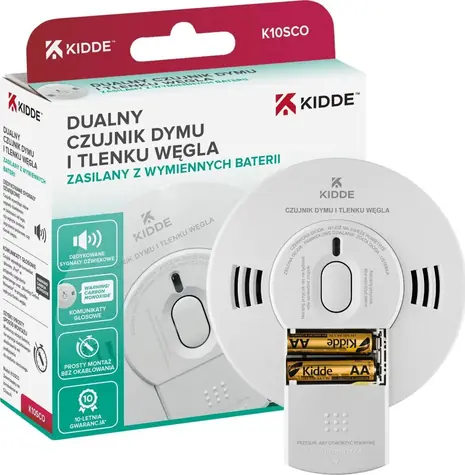 Kidde K10SCO / Rauch- und CO-Melder / kombinierter 2-in-1-Melder