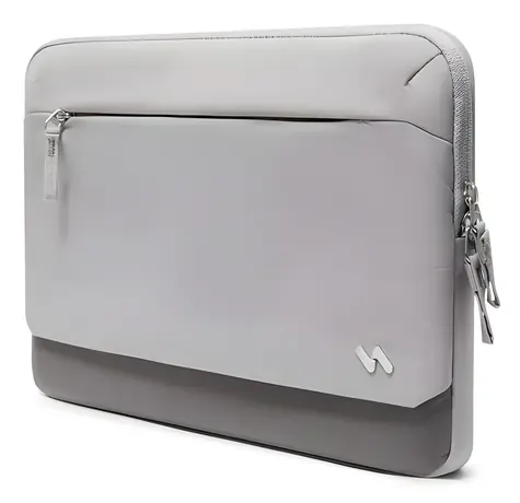 Inateck Laptoptasche 13" grau / Laptoptasche / recyceltes Nylon / Vordertasche