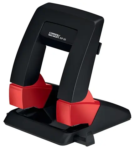 Rapid Supreme SP30 Press Less Schwarz / Locher / Tischgerät / 30 Blatt