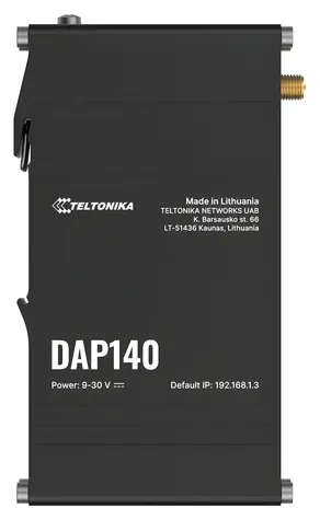 Teltonika DAP140 / Access Point / Wi-Fi 4 / Mesh / 2,4 GHz / DIN-Schiene / PoE