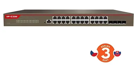 Marvo G5328X / Switch / 24x Gigabit RJ45 / 4X SFP+ 10G / L3 Cloud-Managed / 19"