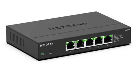 Netgear MS305E-100EUS / Switch / 5x 2,5G RJ45 / Unmanaged / VLAN / Lüfterlos