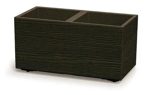 Prosperplast MADERA CASE 57,7 cm Kaffee-/Blumentopf / Kunststoff / 26,2 l